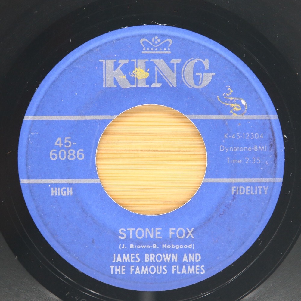 JAMES BROWN - STONE FOX / KANSAS CITY‎  -  SOUL 45